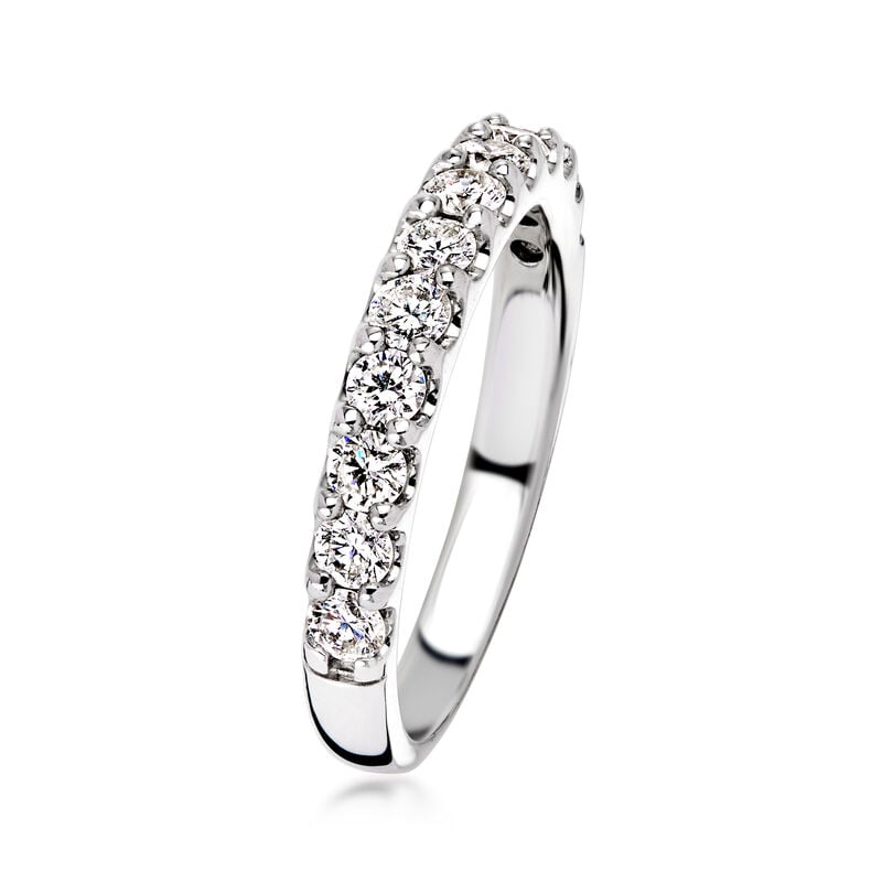 Gabriel & Co. .75 ct. t.w. Diamond Ring in 14kt White Gold image number 2