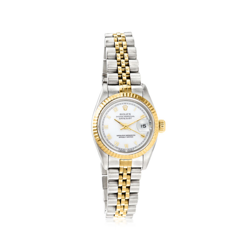 Pre-Owned Rolex Datejust Women's 26mm Automatic Stainless Steel and 18kt Yellow Gold Watch image number 0