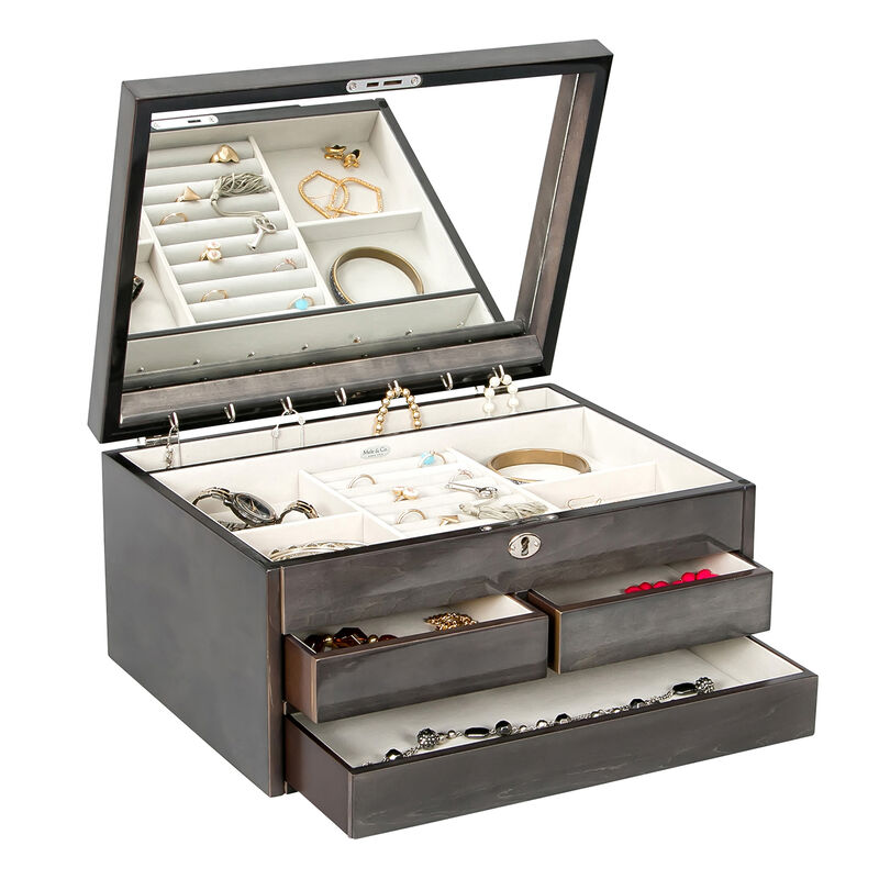 Mele & Co. "Claudia" Locking Jewelry Chest image number 1