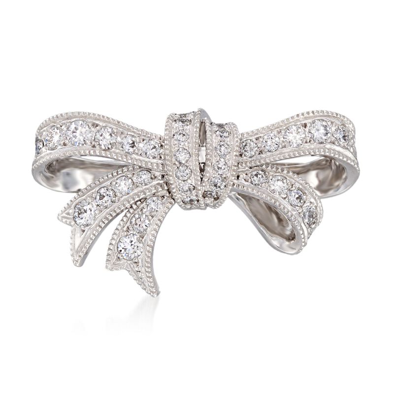 Mikimoto .35 ct. t.w. Diamond Bow Enhancer image number 0