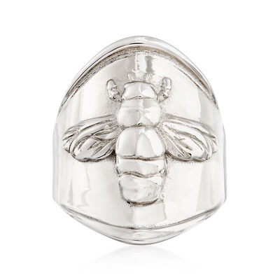 Italian Sterling Silver Bumblebee Ring