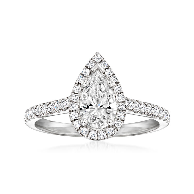 1.00 ct. t.w. Certified Diamond Ring in 14kt White Gold image number 0