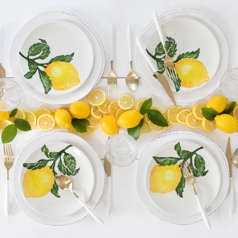 Vietri &quot;Limoni&quot; Dinnerware from Italy image number 1