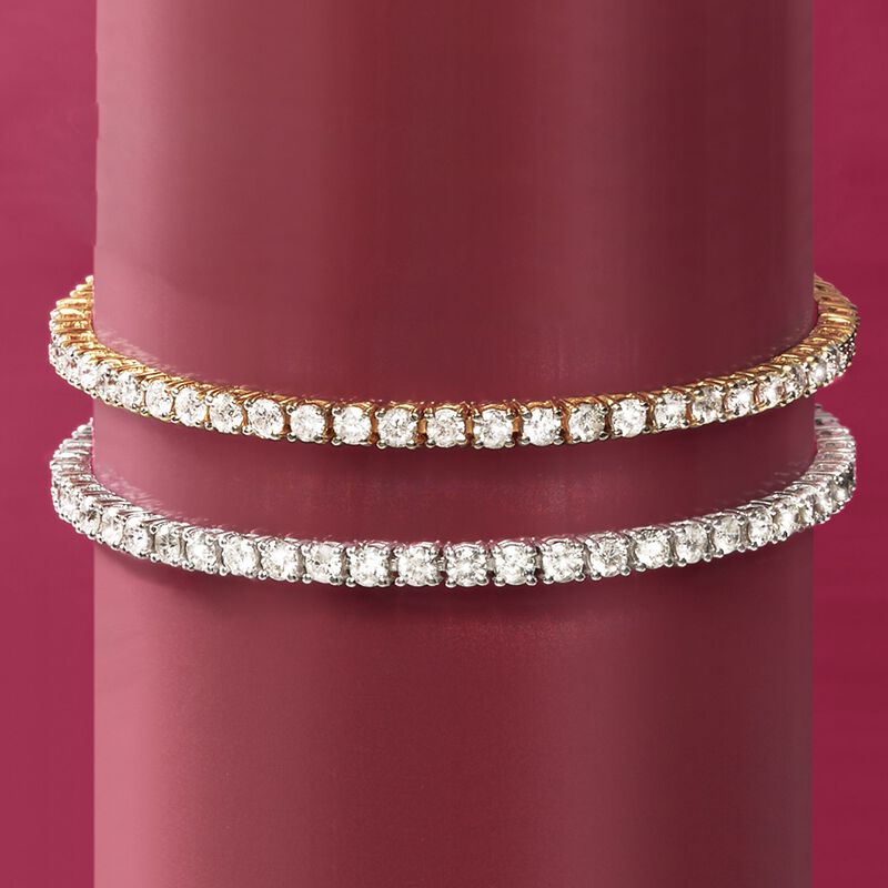 5.00 ct. t.w. Diamond Tennis Bracelet in 14kt White Gold image number 6