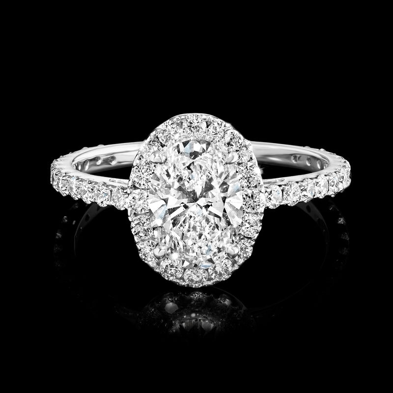 2.00 ct. t.w. Lab-Grown Diamond Ring in 14kt White Gold image number 3