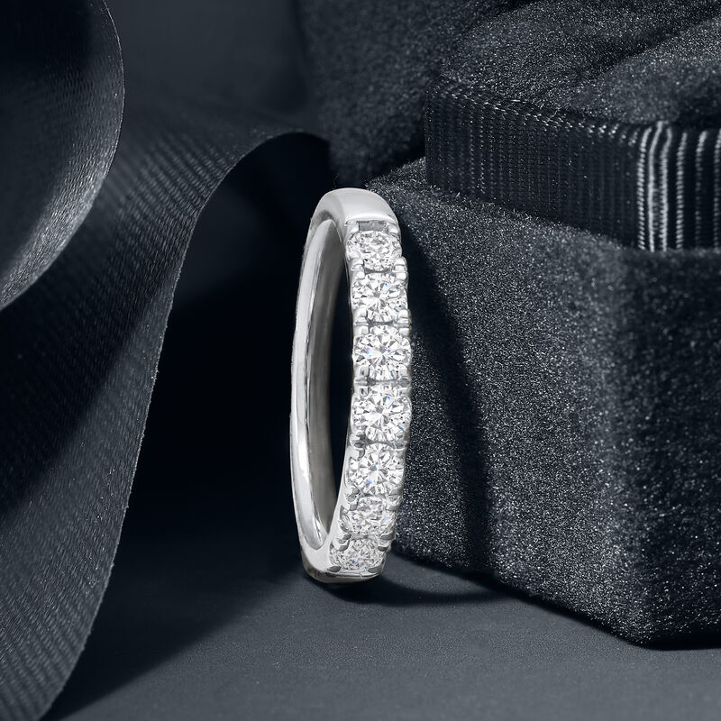 .70 ct. t.w. Diamond Seven-Stone Ring in Platinum image number 4