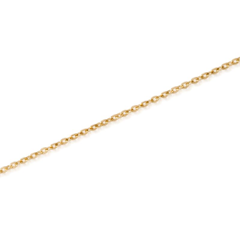 18kt Yellow Gold 1.5mm Cable Link Necklace image number 2