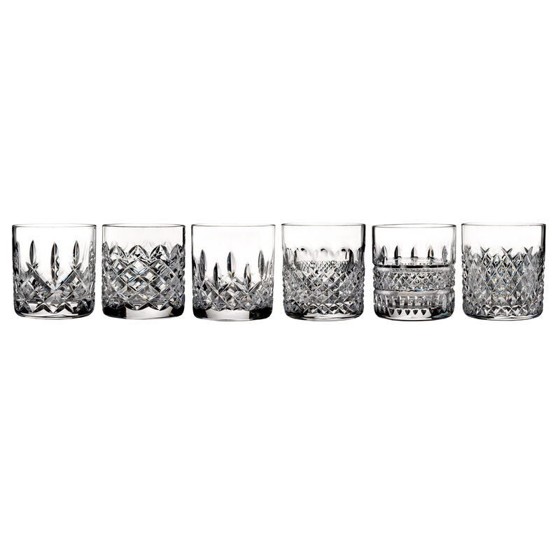 Waterford Crystal &quot;Connoisseur&quot; Set of 6 Heritage Straight-Sided Tumbler Glasses image number 0