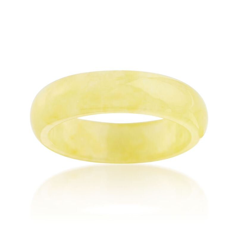 Multicolored Jade Jewelry Set: Five Interchangeable Rings with Sterling Silver Ring Jacket image number 5