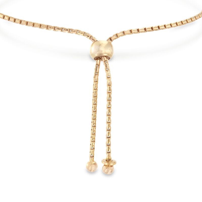 Italian 18kt Gold Over Sterling Mesh-Style Bolo Bracelet image number 2