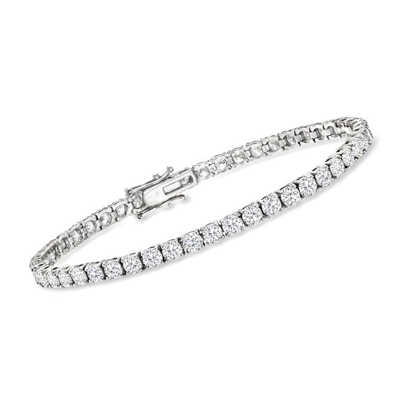 8.00 ct. t.w. Diamond Tennis Bracelet in 14kt White Gold image number 0