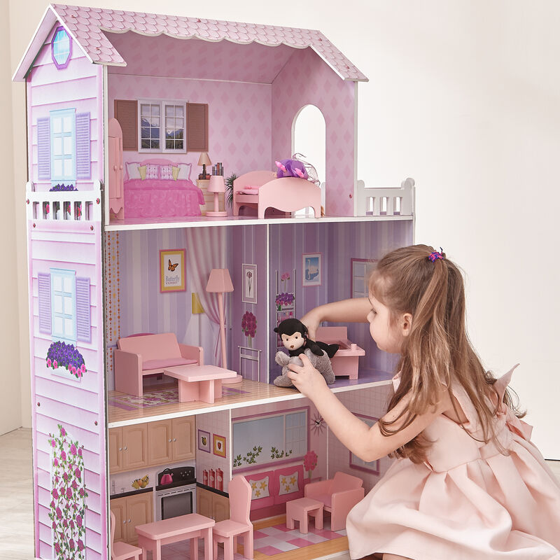 Child's Fancy Mansion 13-pc. Dollhouse image number 2