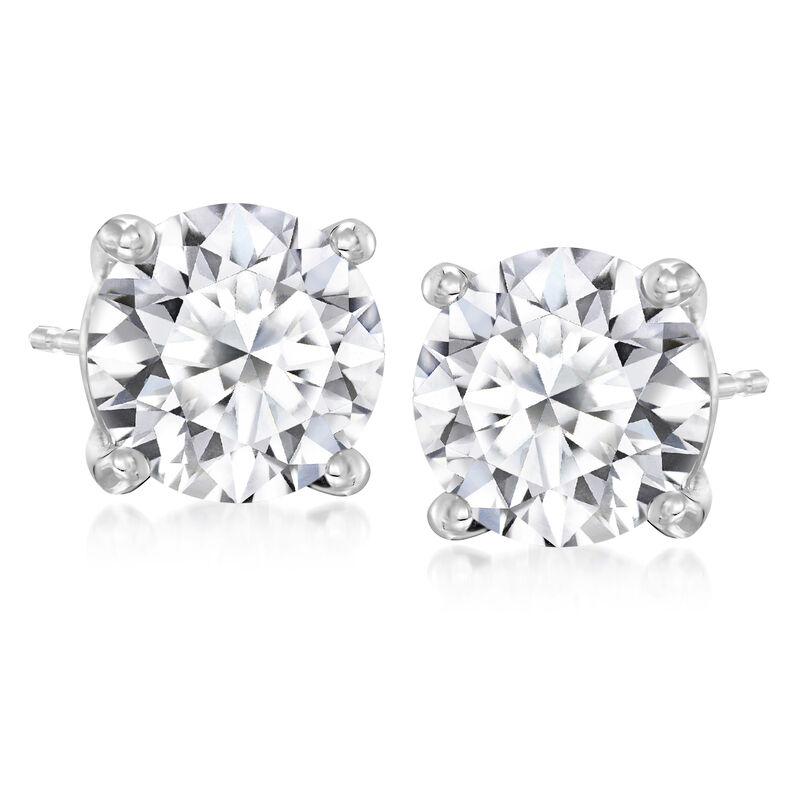 6.00 ct. t.w. Lab-Grown Diamond Stud Earrings in Platinum  image number 0