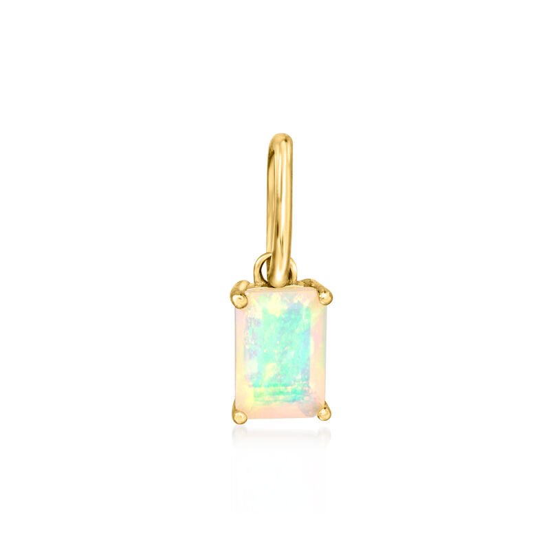 Opal Pendant in 10kt Yellow Gold image number 0
