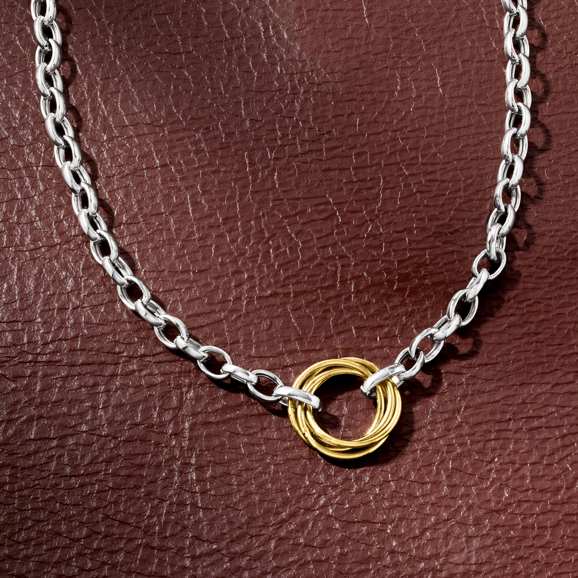 LORO mutual necklace(silver)