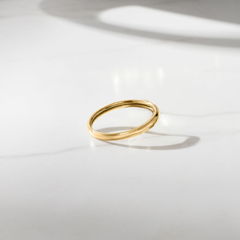 10kt Yellow Gold Polished Ring image number 2