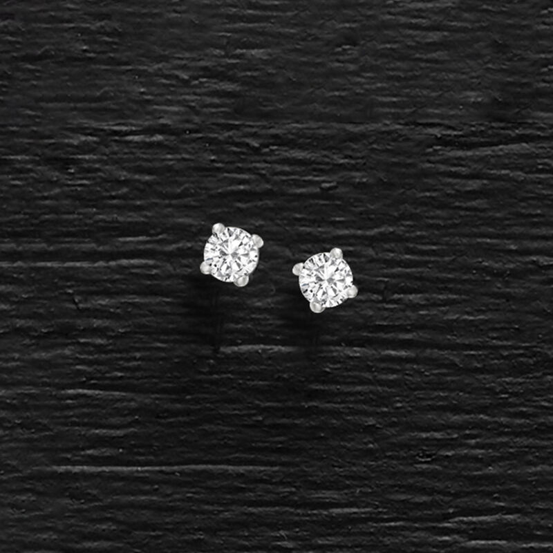 .10 ct. t.w. Diamond Stud Earrings in 14kt White Gold image number 2