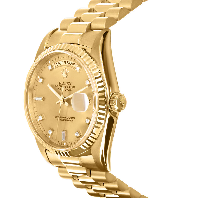 Pre-Owned Rolex Day-Date Men's 36mm Automatic 18kt Yellow Gold Watch  image number 1