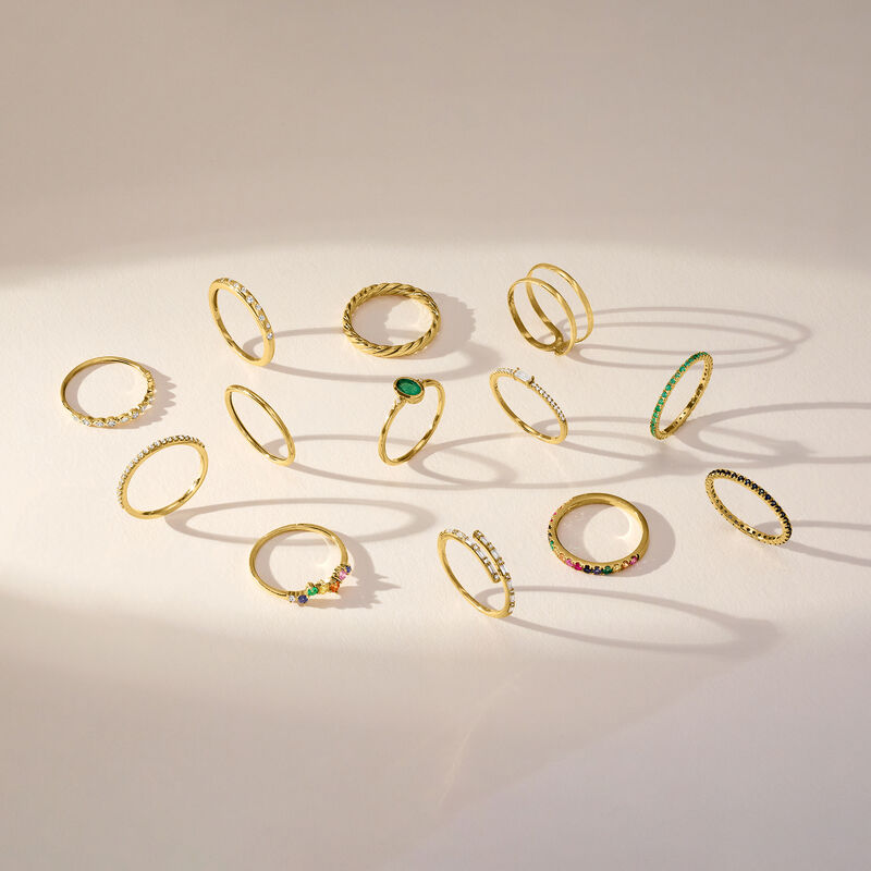 Italian 14kt Yellow Gold Ring image number 4