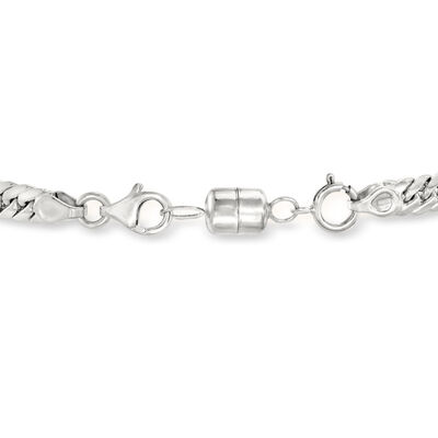 Italian 14kt White Gold Magnetic Clasp Converter