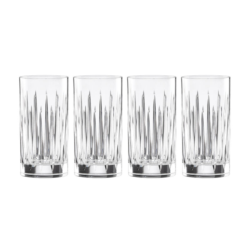Reed & Barton &quot;Soho&quot; Set of 4 Highball Glasses image number 0
