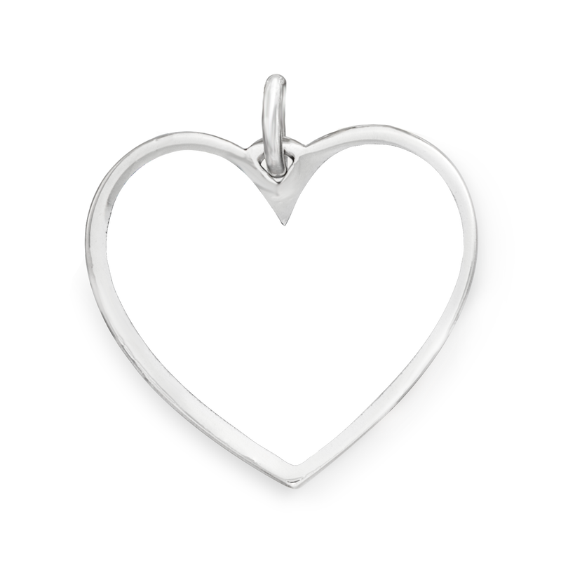 Personalized Photo Heart Charm Toggle Bracelet in Sterling Silver image number 3