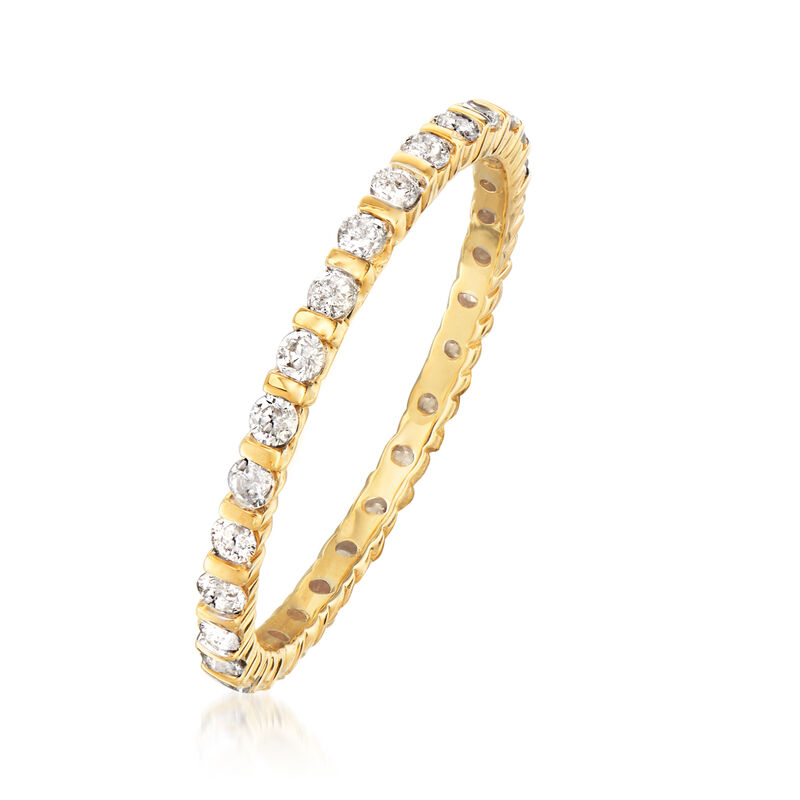.50 ct. t.w. Diamond Eternity Band in 14kt Yellow Gold image number 2