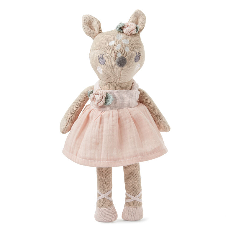 Elegant Baby Fifi Fawn Knit Toy and Book Set image number 1
