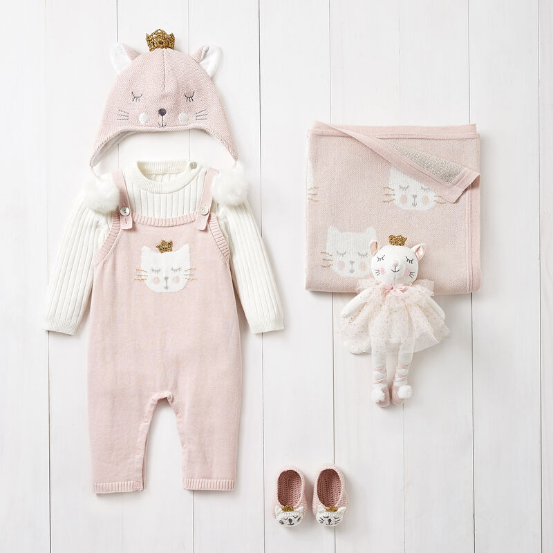 Elegant Baby 6-pc. Princess Kitty Baby Gift Bundle image number 0