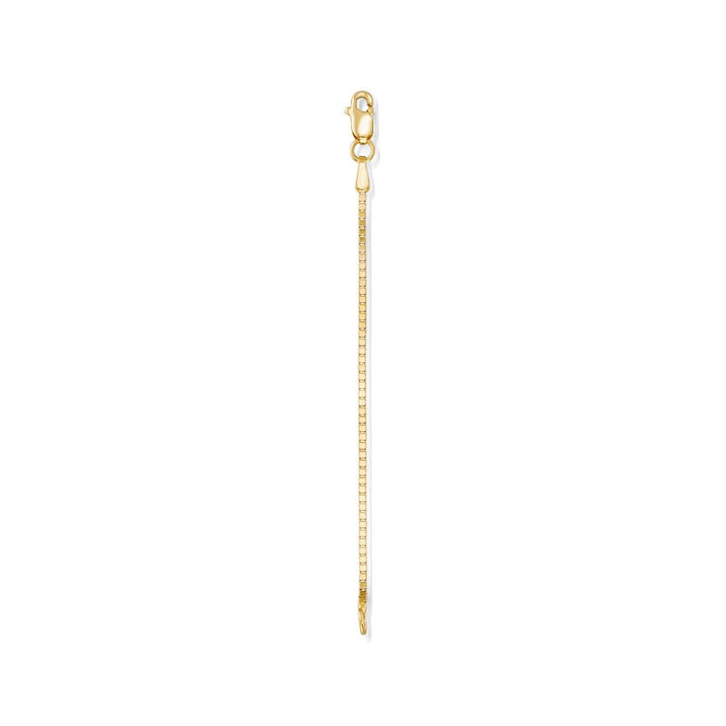 1.1mm 14kt Yellow Gold Box-Chain Extender image number 0