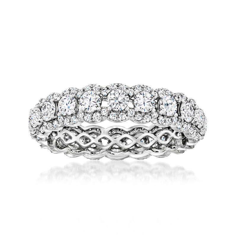 2.00 ct. t.w. Diamond Eternity Band in 14kt White Gold image number 0