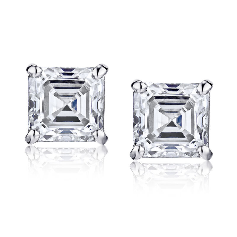 .48 ct. t.w. Certified Diamond Stud Earrings in Platinum image number 0