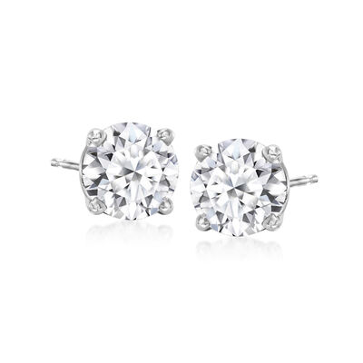 3.00 ct. t.w. Lab-Grown Diamond Stud Earrings in Platinum