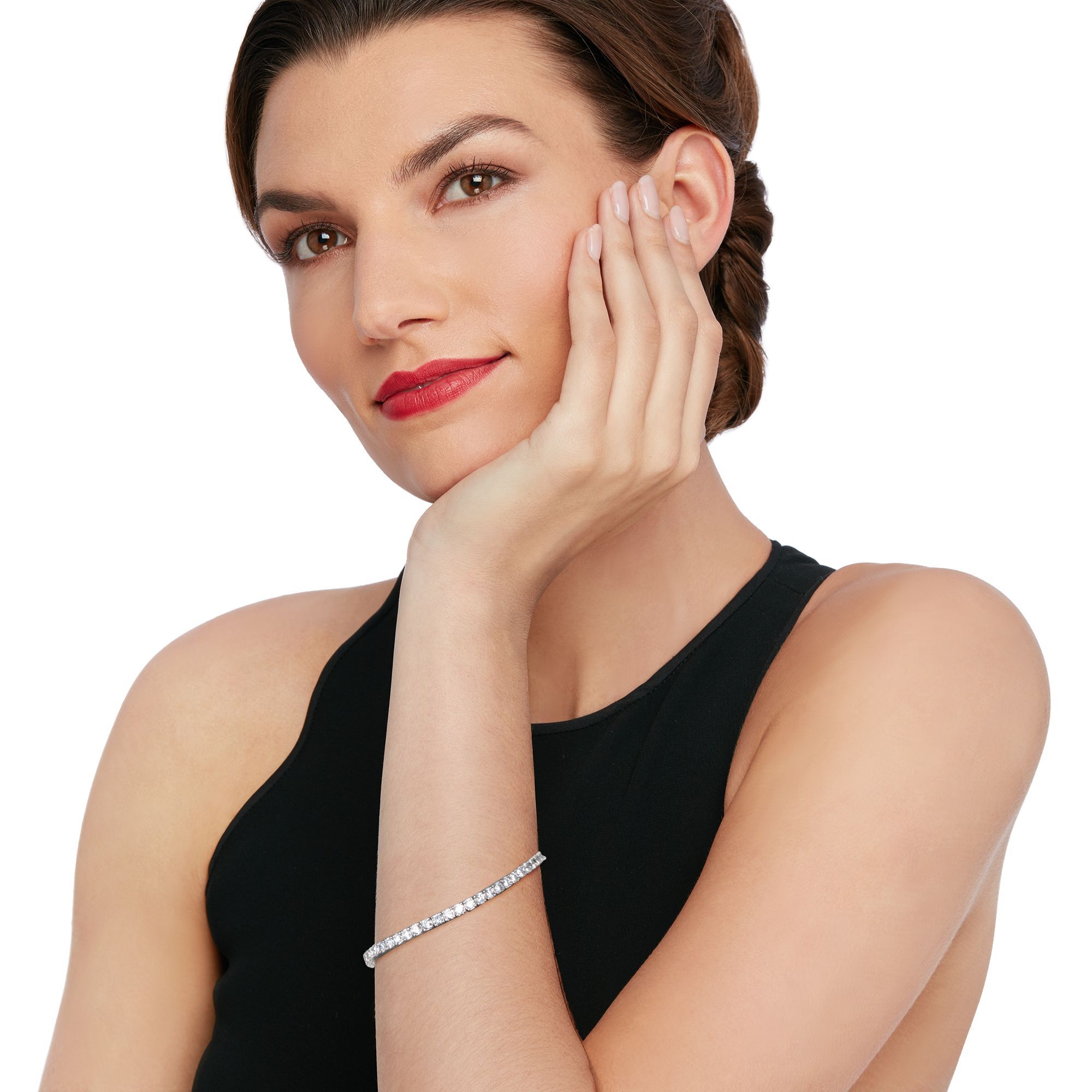 8.00 ct. t.w. CZ Tennis Bracelet with Free 1.50 ct. t.w. CZ