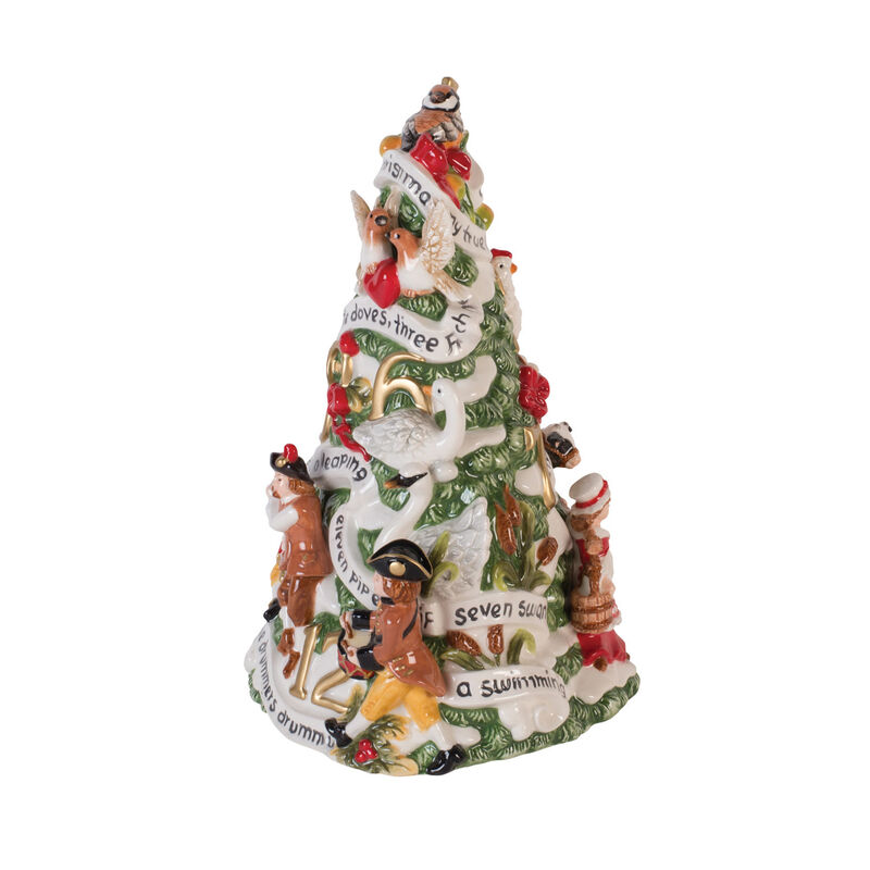 Fitz and Floyd &quot;12 Days of Christmas&quot; Limited Edition Musical Figurine image number 3