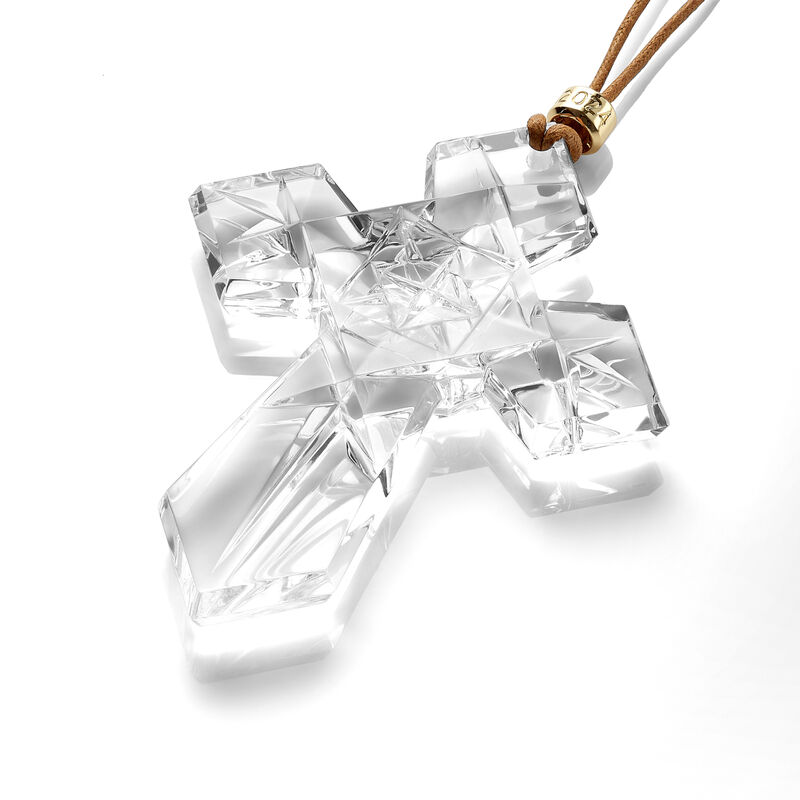 Waterford Crystal 2024 Annual Cross Ornament image number 2