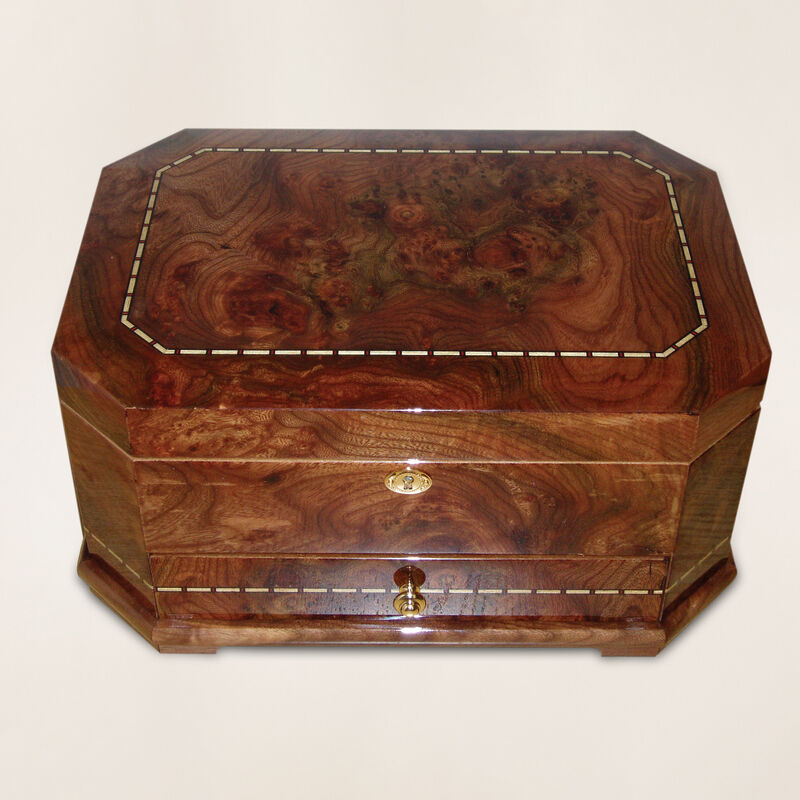 Handcrafted Wooden Jewelry Box image number 0