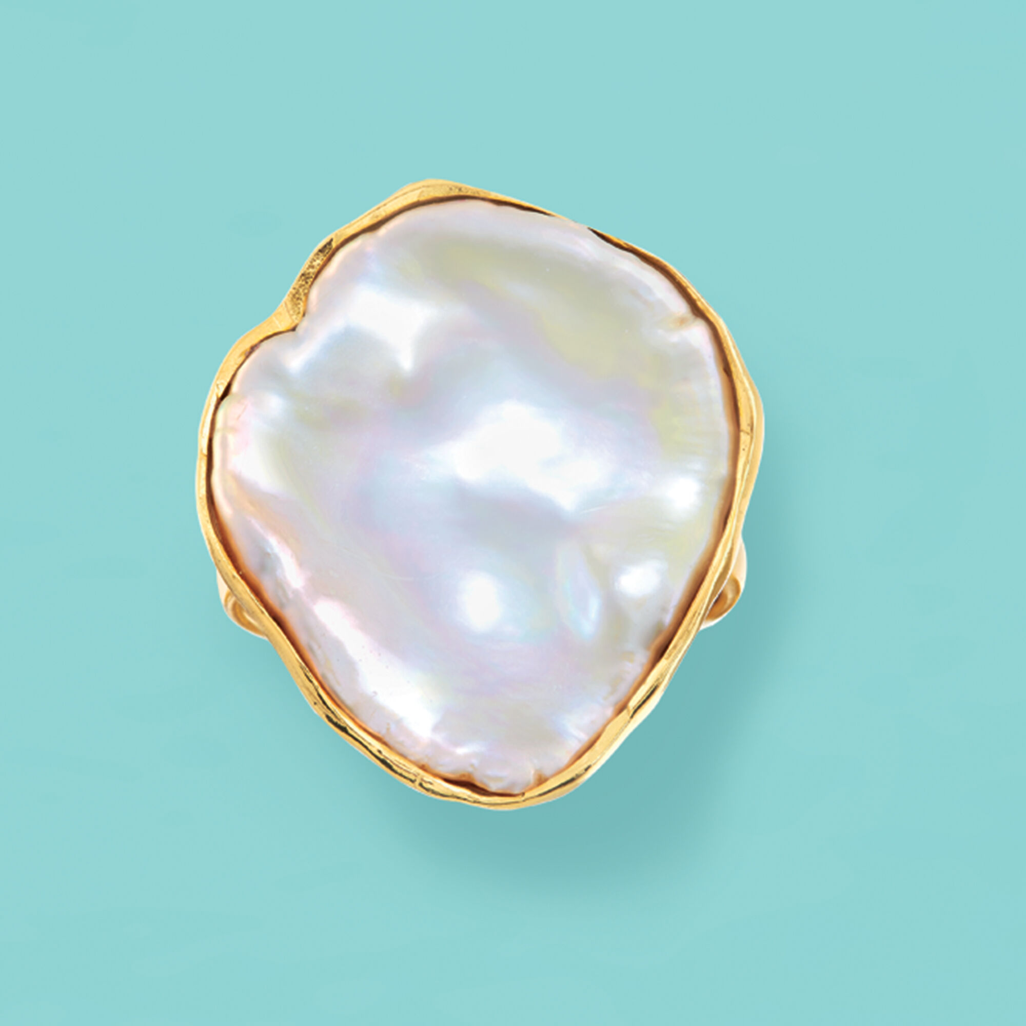 ☆BIG FAUX-PEARL RING/KIMHEKIM☆ Kimberly Collins Pearl Ring | Skeie's Jewelers