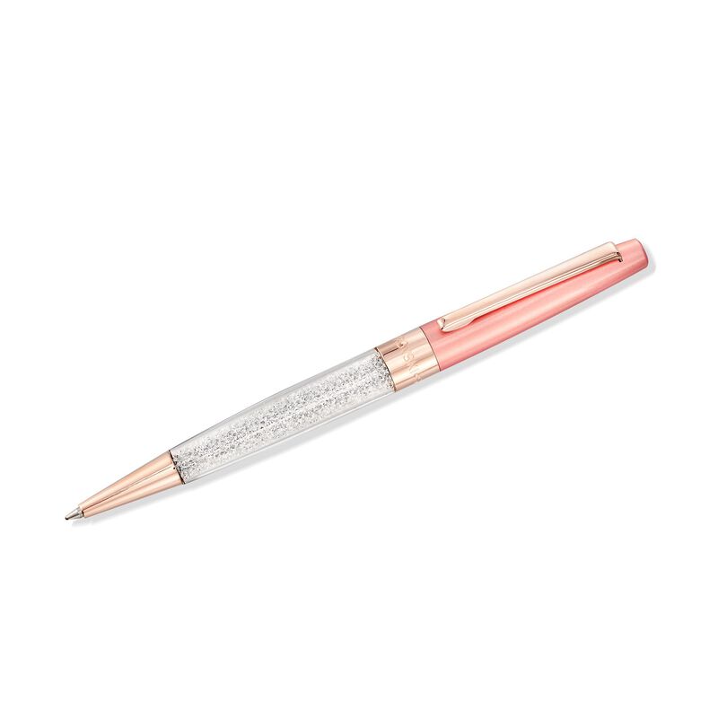 Swarovski Crystal &quot;Crystalline Stardust&quot; Crystal Ballpoint Pen in Pink image number 0