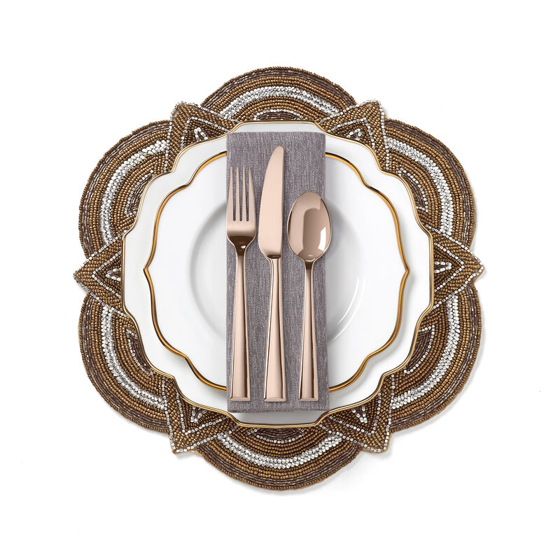 Lenox "Colebrook" Champagne 5-pc. 18/10 Stainless Steel Place Setting image number 11