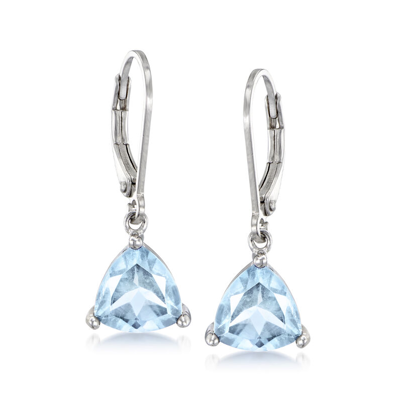 13.10 ct. t.w. Multi-Gem Jewelry Set: Four Pairs of Drop Earrings in Sterling Silver image number 5