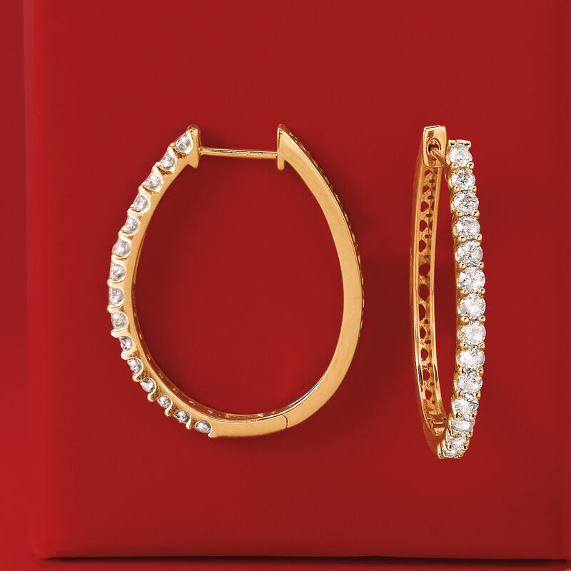 .51 ct. t.w. Diamond Bar Bolo Bracelet in 14kt Yellow Gold  image number 4
