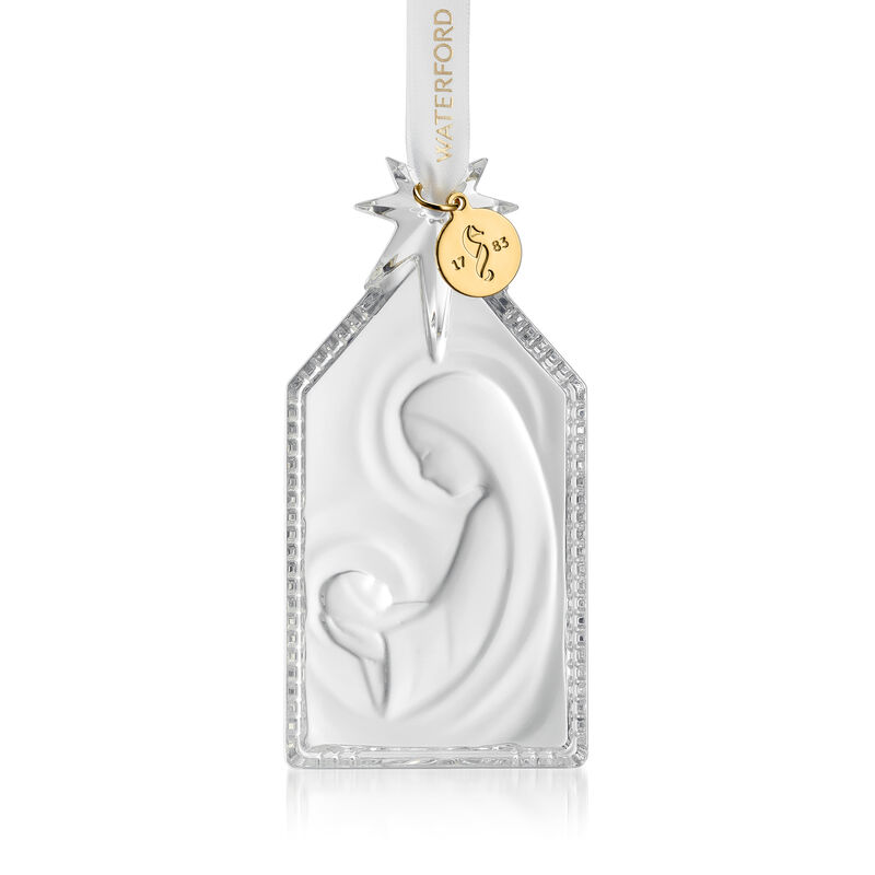 Waterford Crystal 2022 Nativity Ornament image number 0