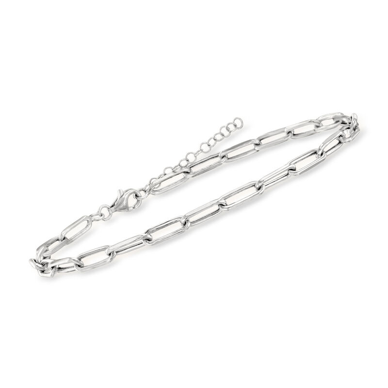 Sterling Silver Jewelry Set: Three Anklets. 9&quot; image number 7