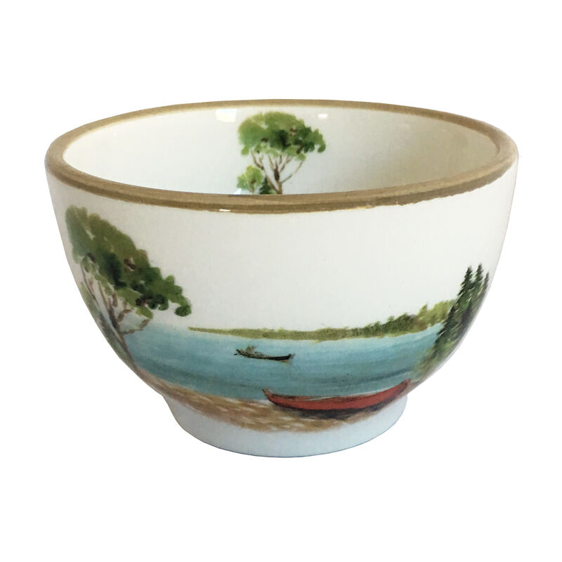 Abbiamo Tutto &quot;A Day at the Lake&quot; Ceramic Dinnerware from Italy image number 1