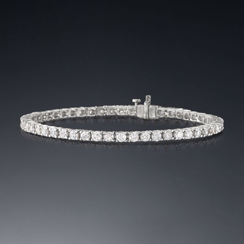 5.00 ct. t.w. Diamond Tennis Bracelet in 14kt White Gold image number 2