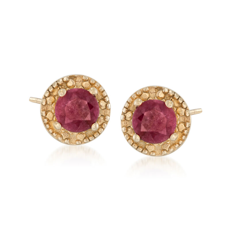 1.90 ct. t.w. Multi-Gemstone Jewelry Set: Three Pairs of Stud Earrings  image number 3