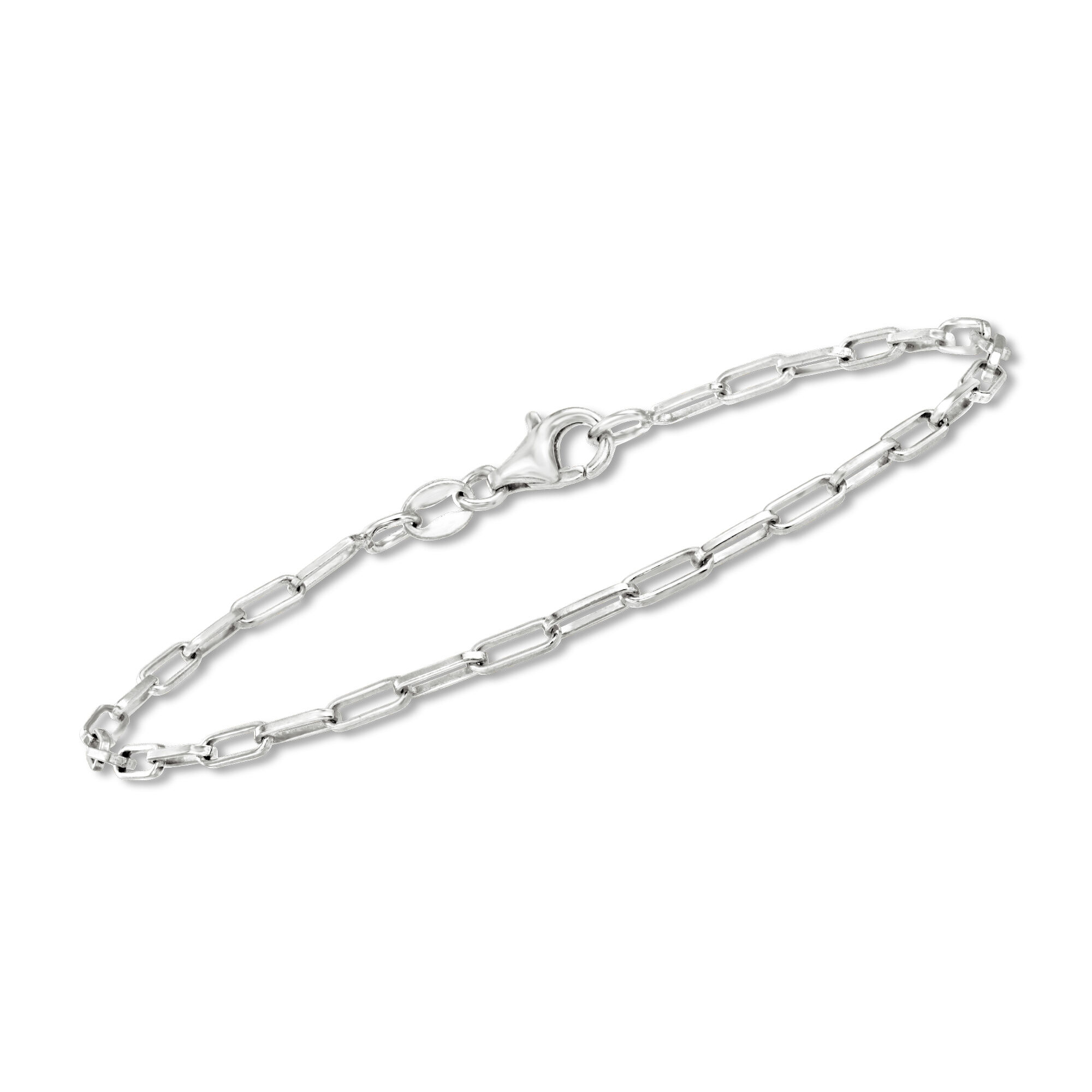 Italian Sterling Silver Jewelry Set: Five Chain Bracelets Italian Sterling Silver Jewelry Set: Five Chain Bracelets