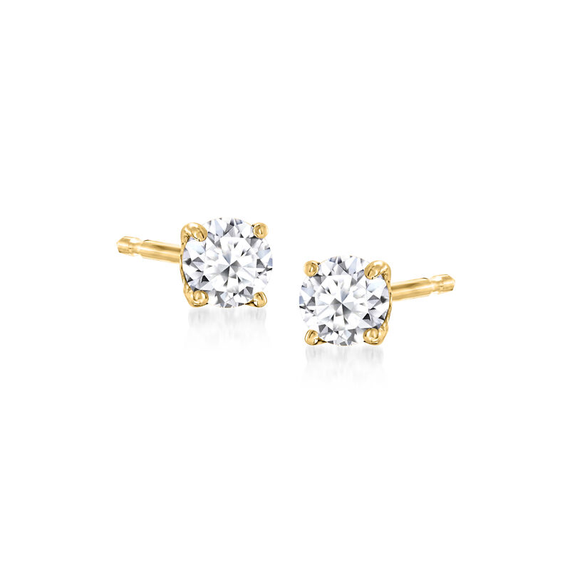 .25 ct. t.w. Lab-Grown Diamond Stud Earrings in 14kt Yellow Gold  image number 0