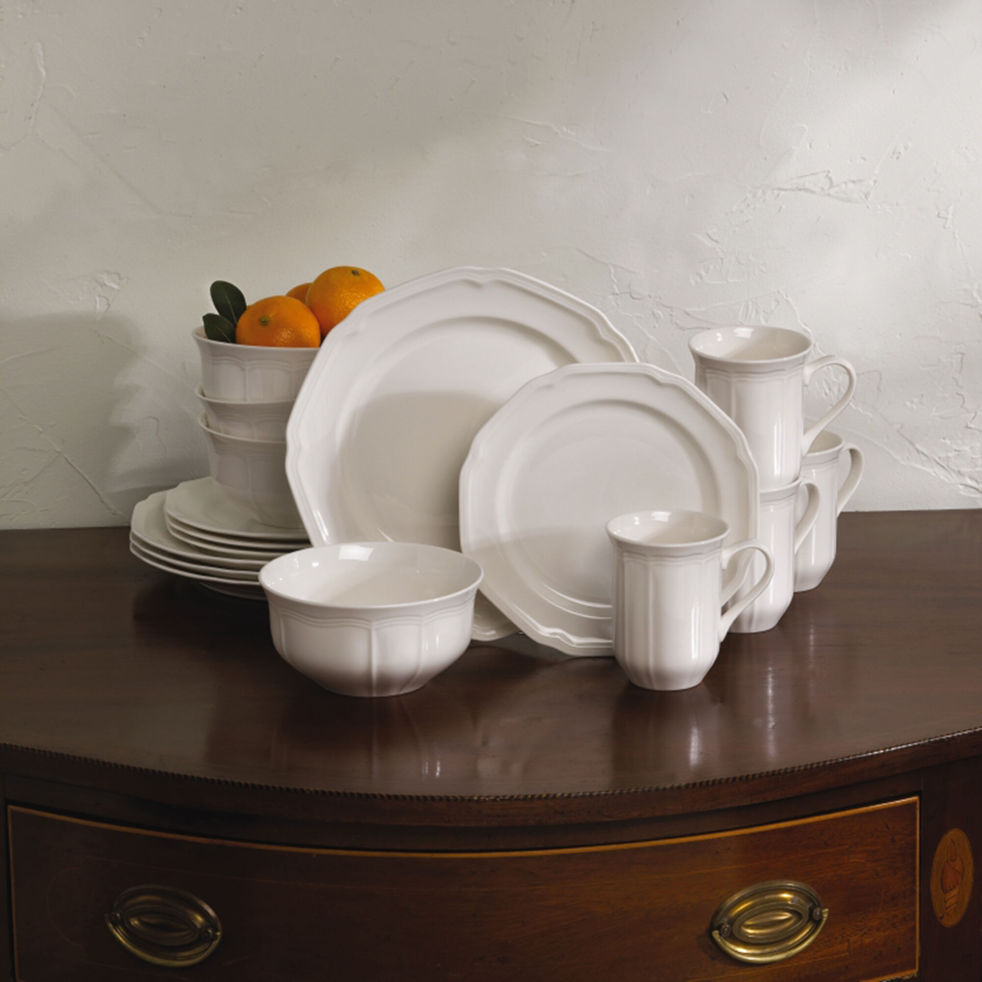 Mikasa antique white dinnerware outlet